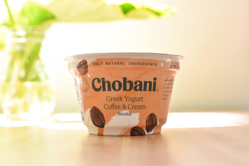 Chobani（チョバニ）ギリシャヨーグルトのコーヒークリーム味