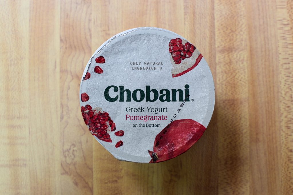 Chobani（チョバニ）ギリシャヨーグルトのザクロ味